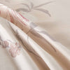 Leia Floral Cotton Bedskirt Duvet Cover Set