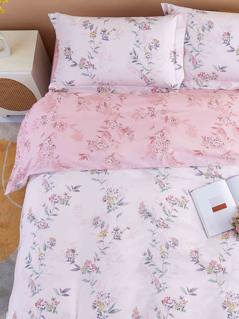 Jenna Cotton Bedskirt Duvet Cover Set