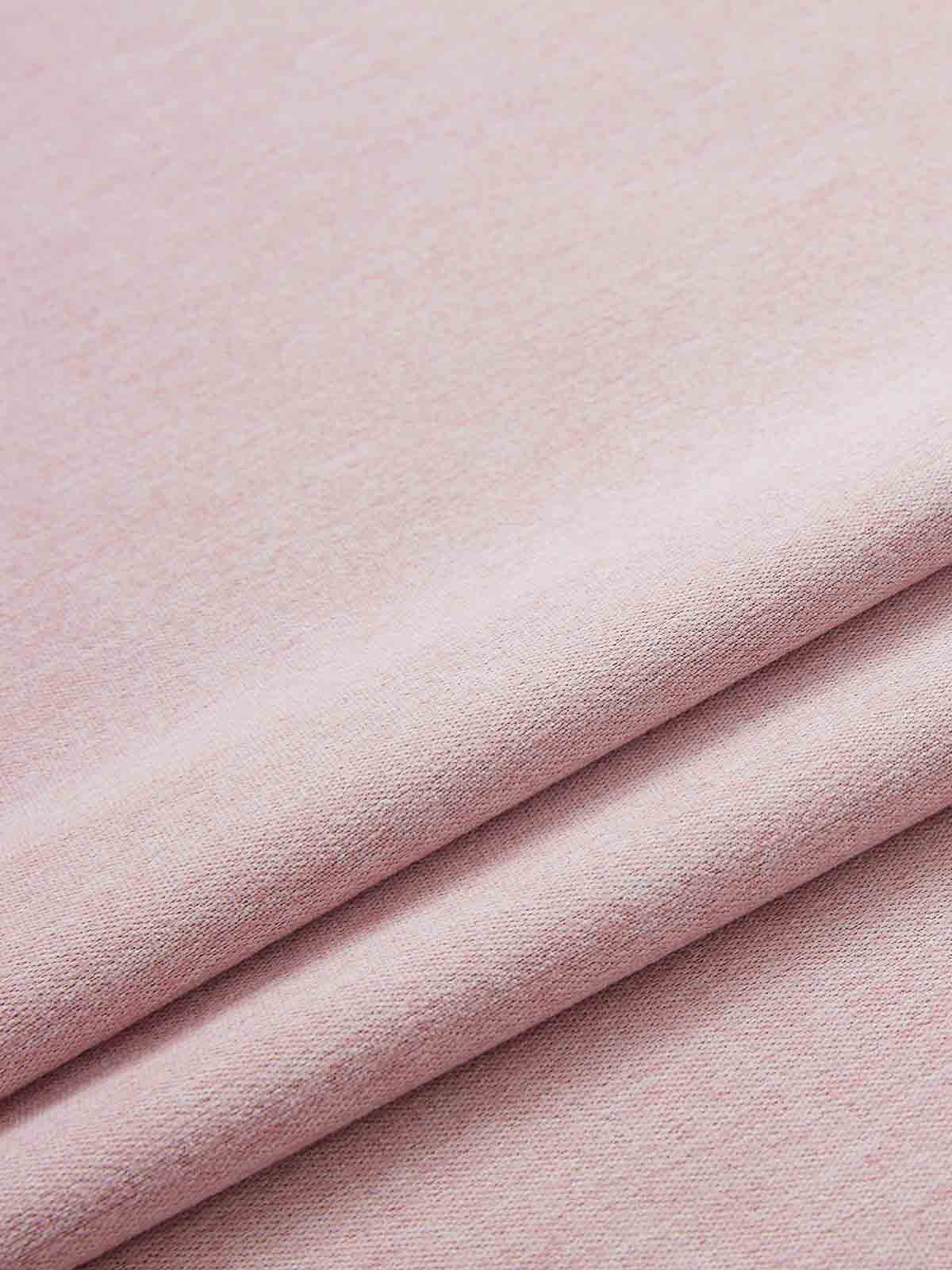 Solid Elegant Pink Curtain