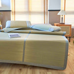 Cool Breeze Rush Grass Summer Mattress Topper Set