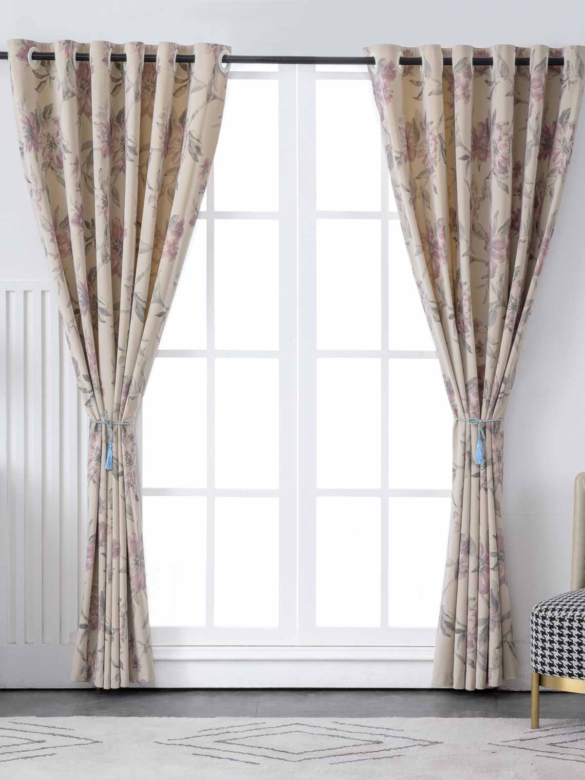 Floral Marilyn Floral Polyester Curtain