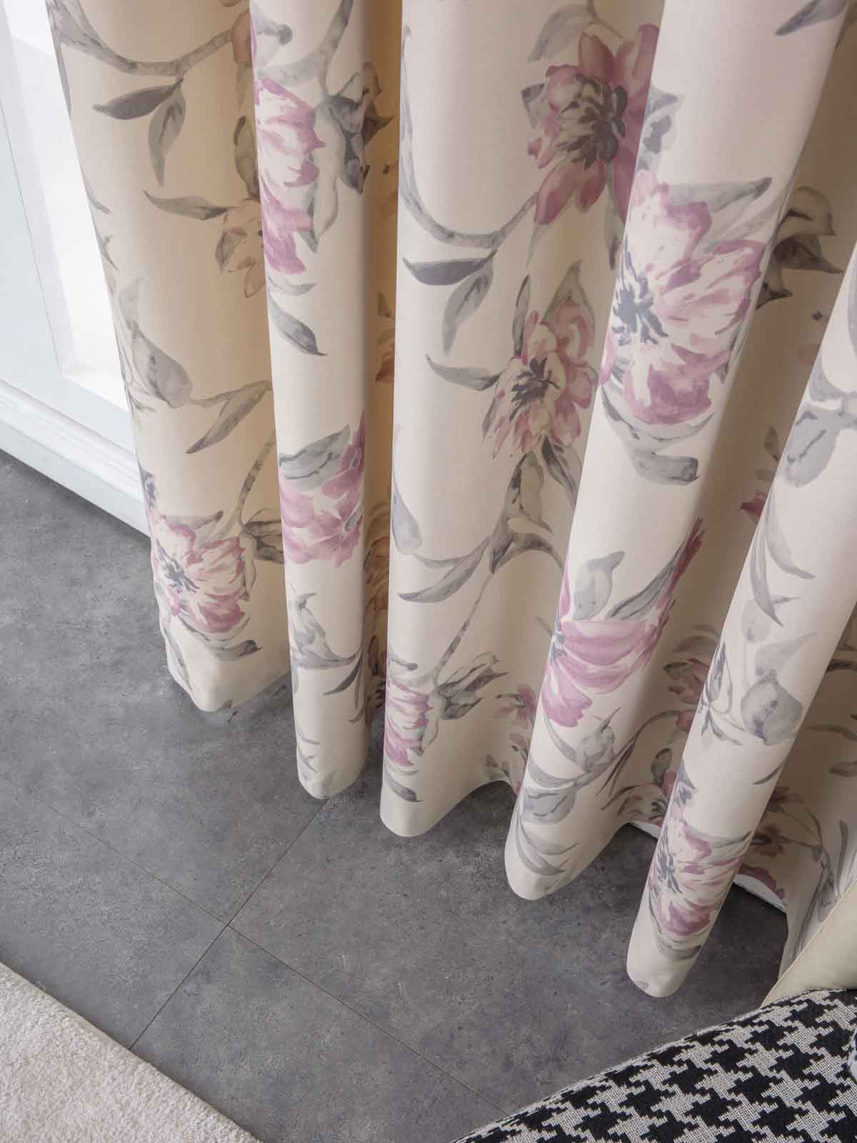 Floral Marilyn Floral Polyester Curtain