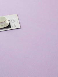 Theta Lilac Purple Pattern Cotton Fitted Sheet