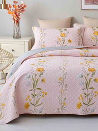 Shana Floral Cotton Quilt Set