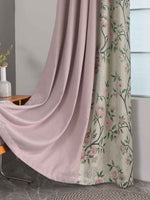 Flower Walk Floral Curtain