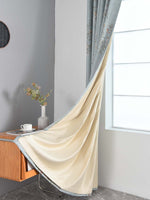 Springtime Floral Curtain