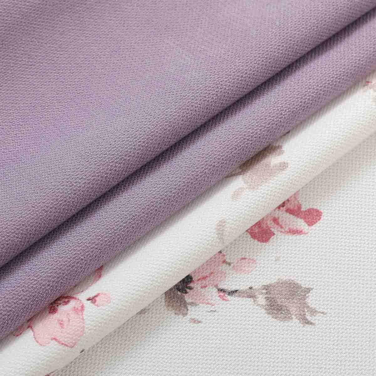 紫花之地 布艺窗帘
