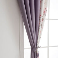 紫花之地 布艺窗帘