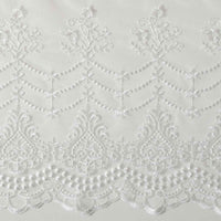 Starry Night Light Floral Sheer Curtain