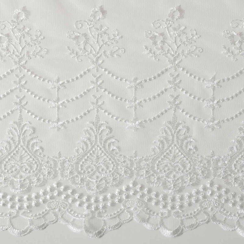 Starry Night Light Floral Sheer Curtain