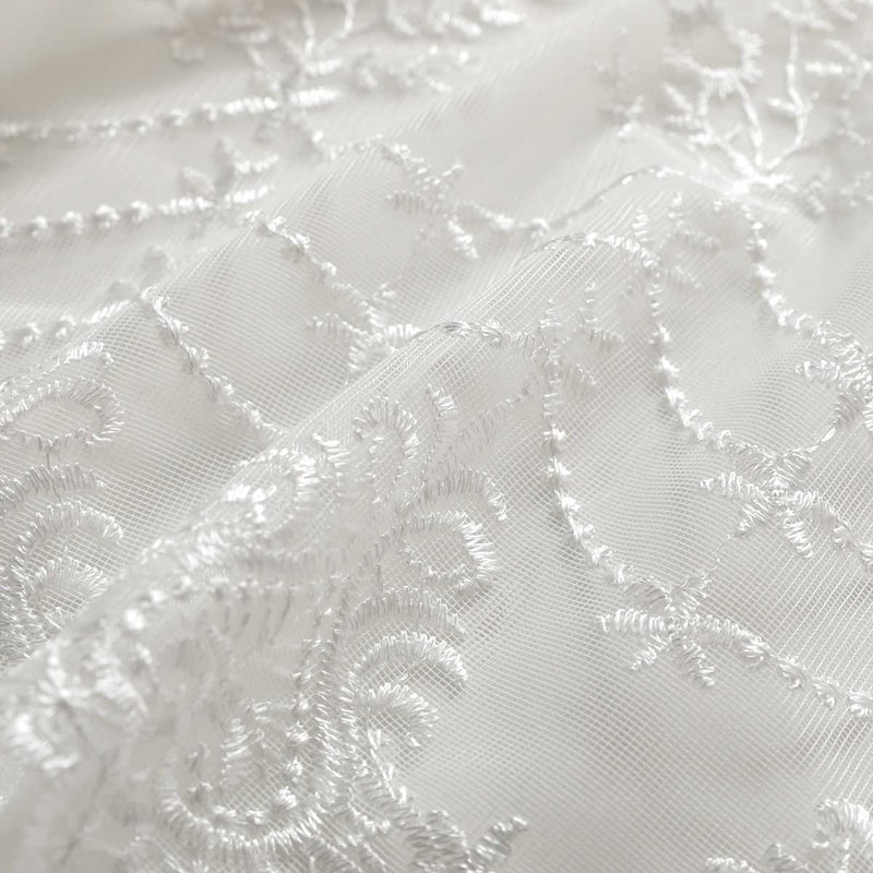 Starry Night Light Floral Sheer Curtain