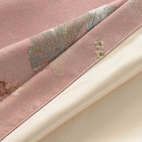 Apricot Waltz Floral Curtain