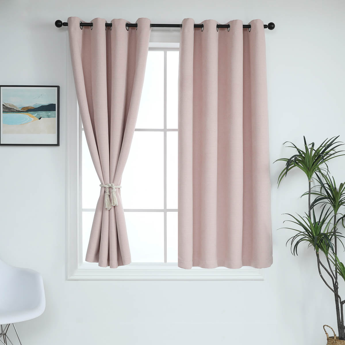 Bethka Solid Color Curtain