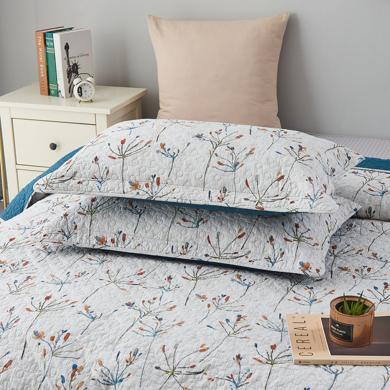 Brinley Floral Cotton Quilt Set