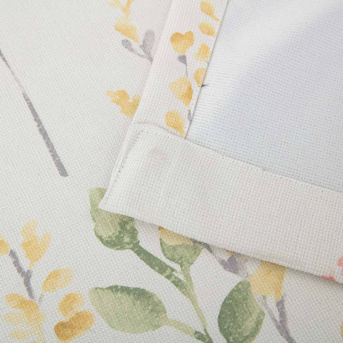 Charlotte Garden Floral Polyester Curtain