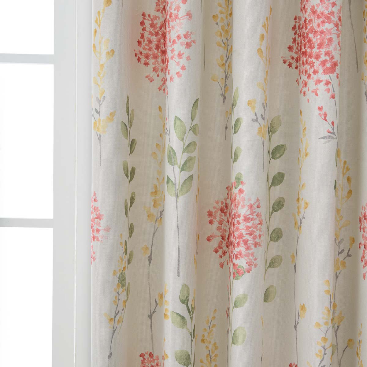 Charlotte Garden Floral Polyester Curtain