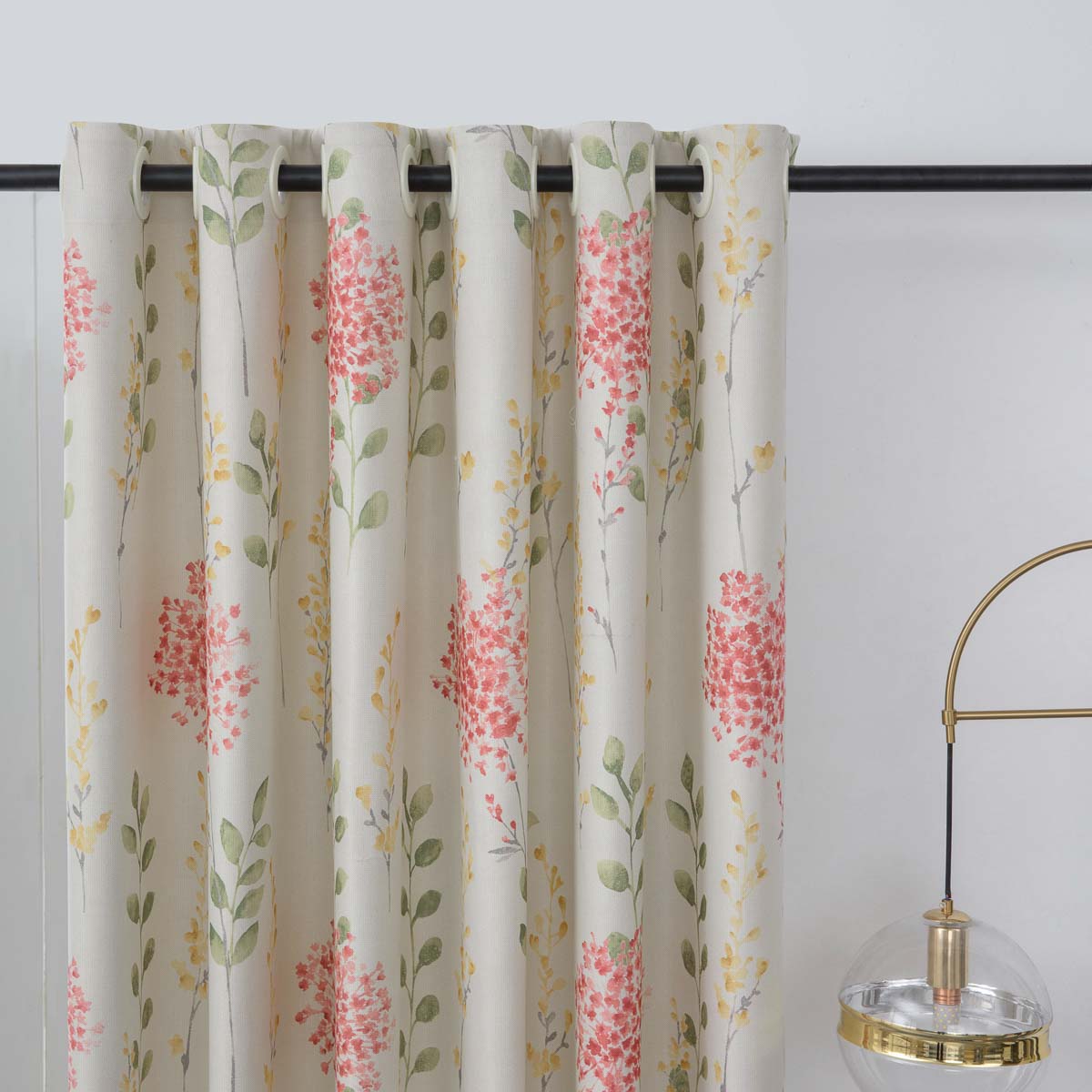 Charlotte Garden Floral Polyester Curtain