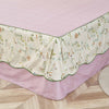Cloris Floral Cotton Bedskirt Duvet Cover Set