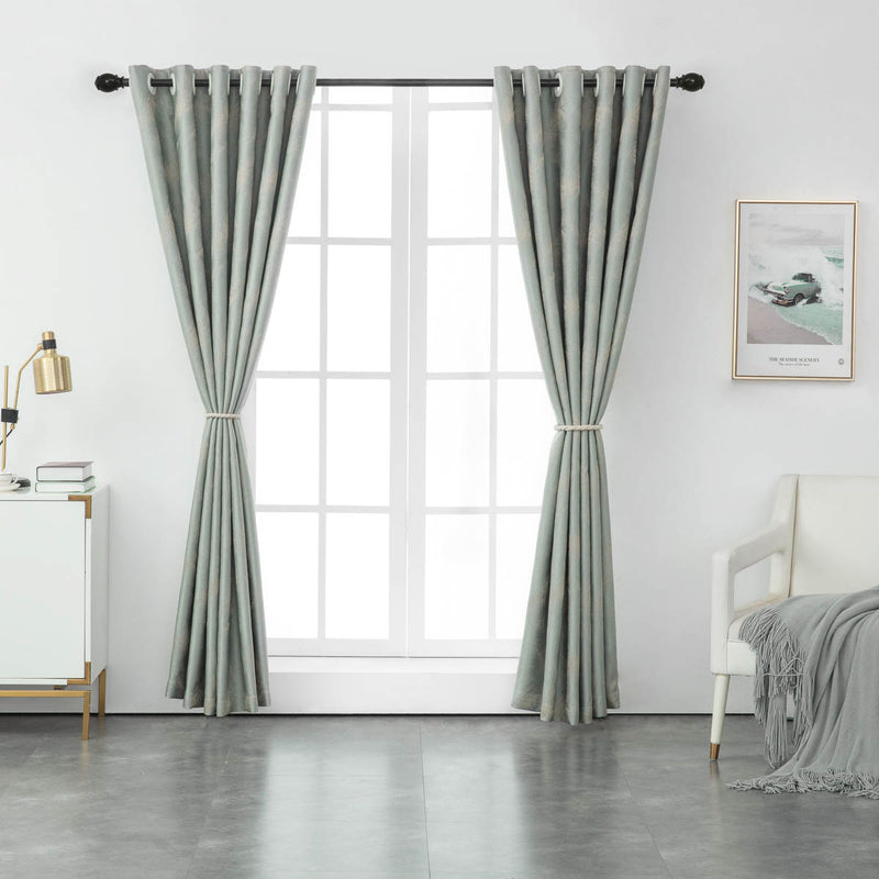 Feathery Tale Floral Curtain