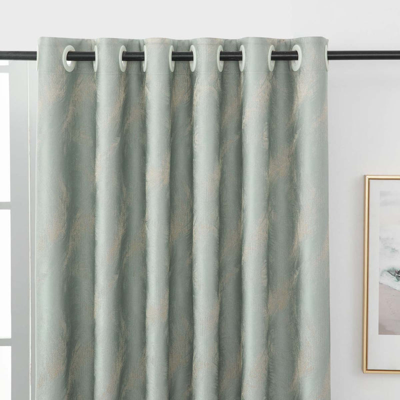 Feathery Tale Floral Curtain