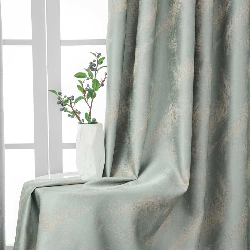 Feathery Tale Floral Curtain