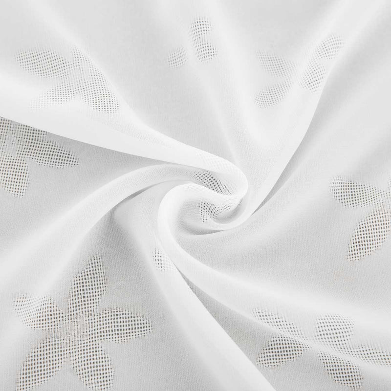 Flor de Luna Floral Sheer Curtain