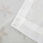 Flor de Luna Floral Sheer Curtain