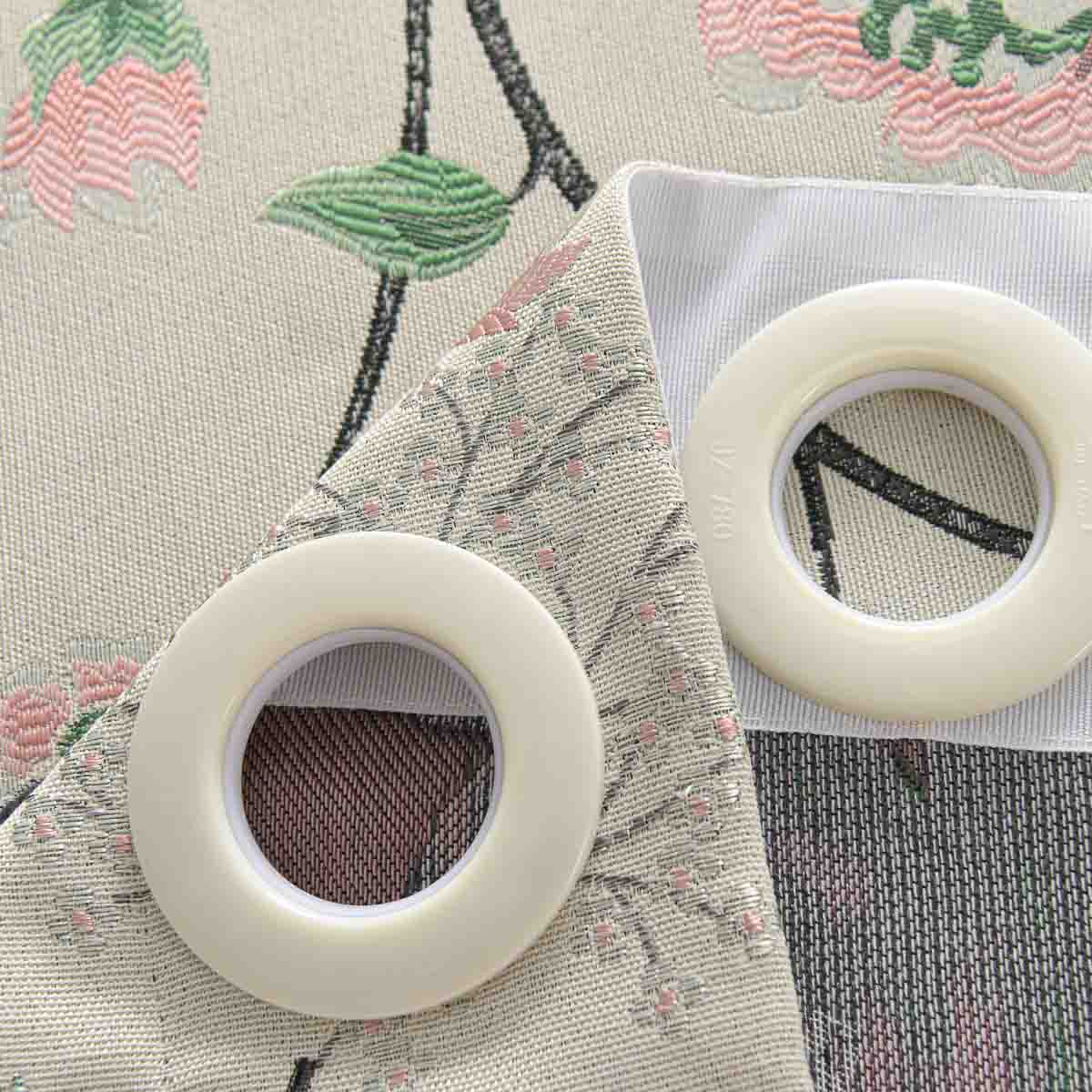 Flower Walk Floral Curtain