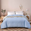 Gamma Bluish Blue Pattern Cotton Duvet Cover