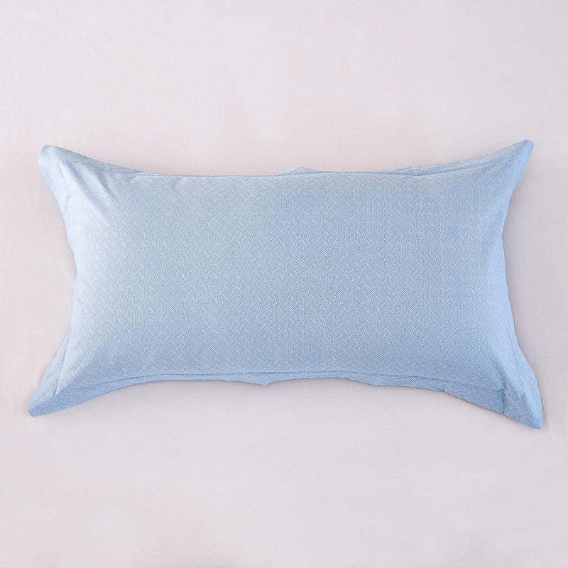 Gamma-Bluish Blue Cotton Pillow Sham