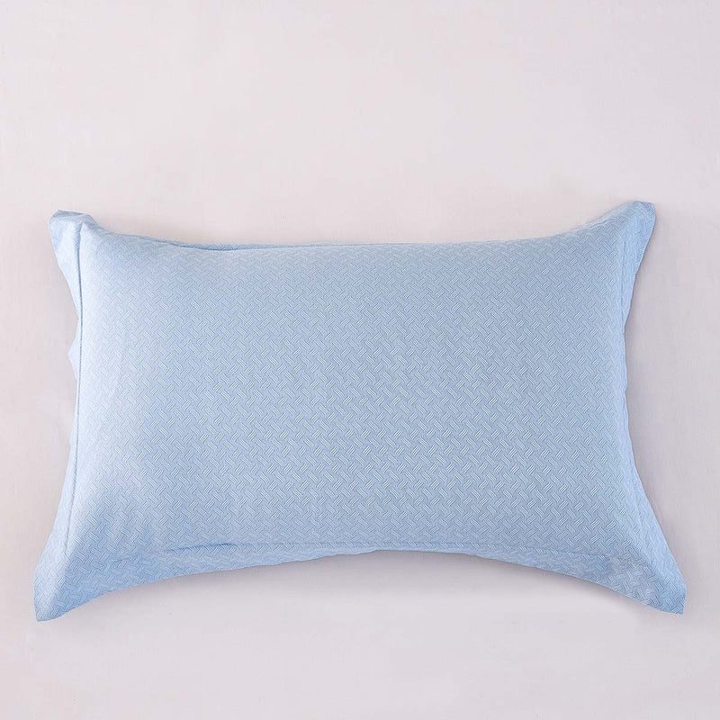 Gamma-Bluish Blue Cotton Pillow Sham