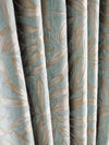 Green Chanson Floral Curtain
