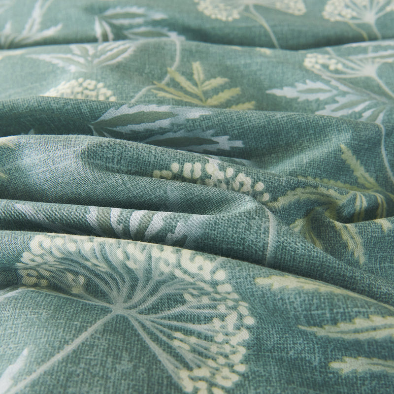 Hai Floral Cotton Bedskirt Duvet Cover Set