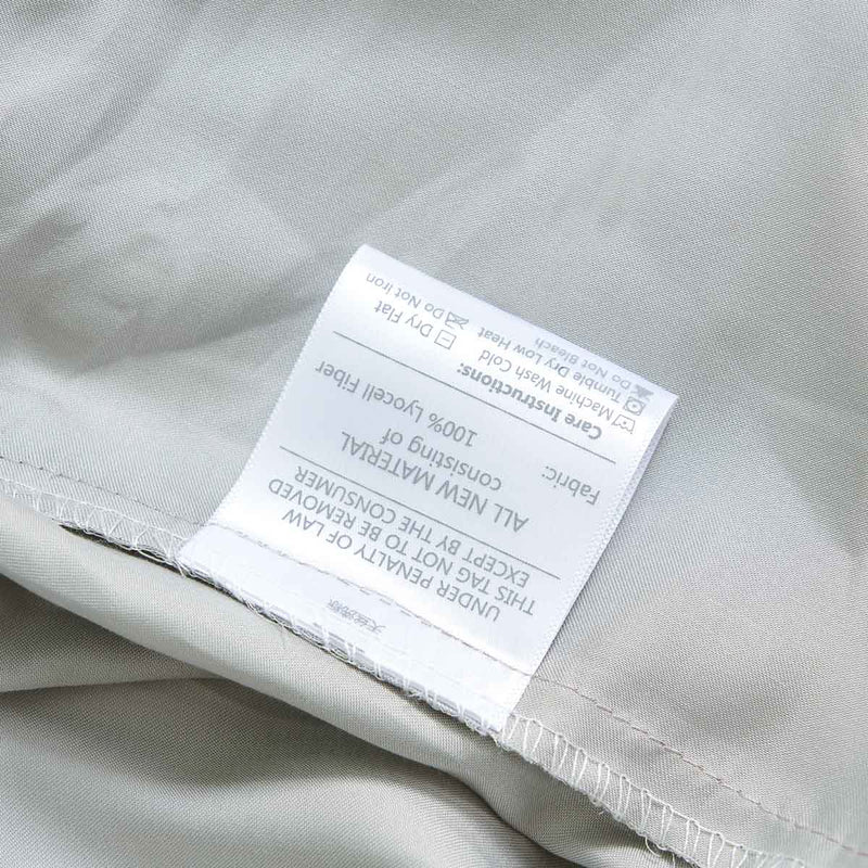 Icy Gray Solid Color TENCEL™ Lyocell Fitted Sheet