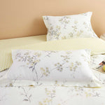 Lanise Cotton Bedskirt Duvet Cover Set