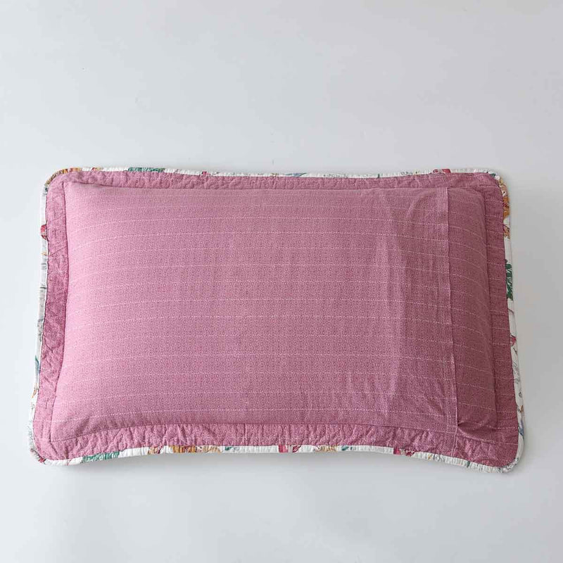 Maia Floral Cotton Quilt Set