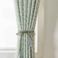 Morning Drizzle Pattern Double layer Curtain