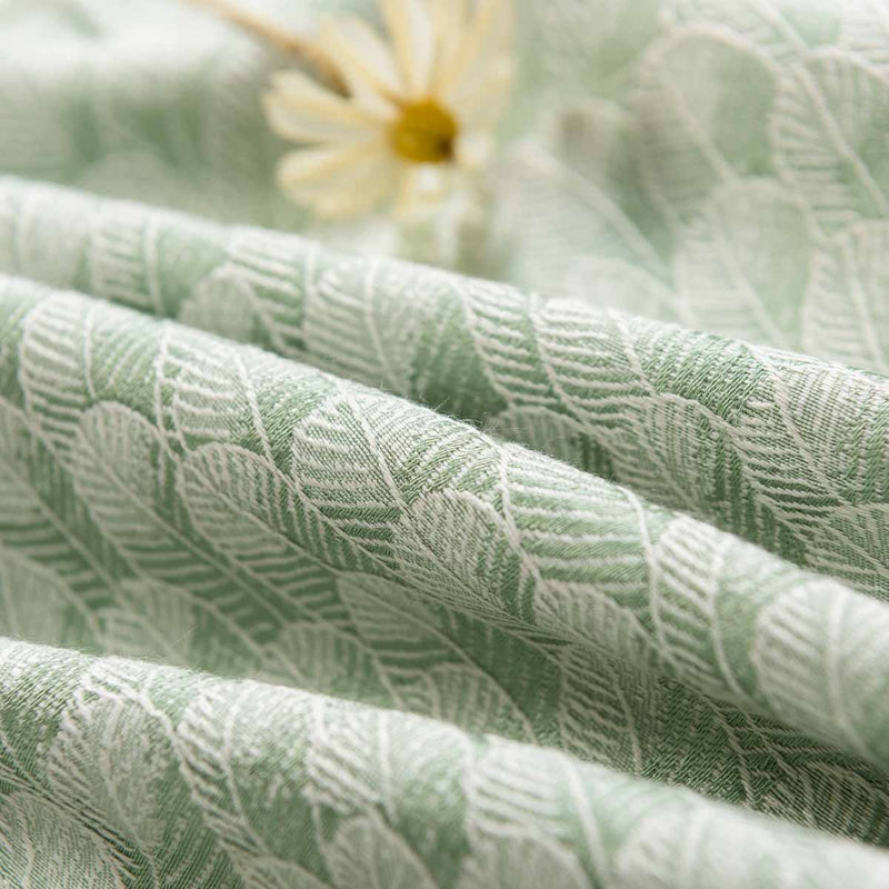 Morning Drizzle Pattern Double layer Curtain
