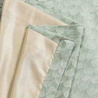 Morning Drizzle Pattern Double layer Curtain