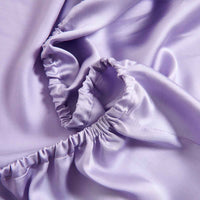 Orchid Purple Solid Color TENCEL™ Lyocell Fitted Sheet