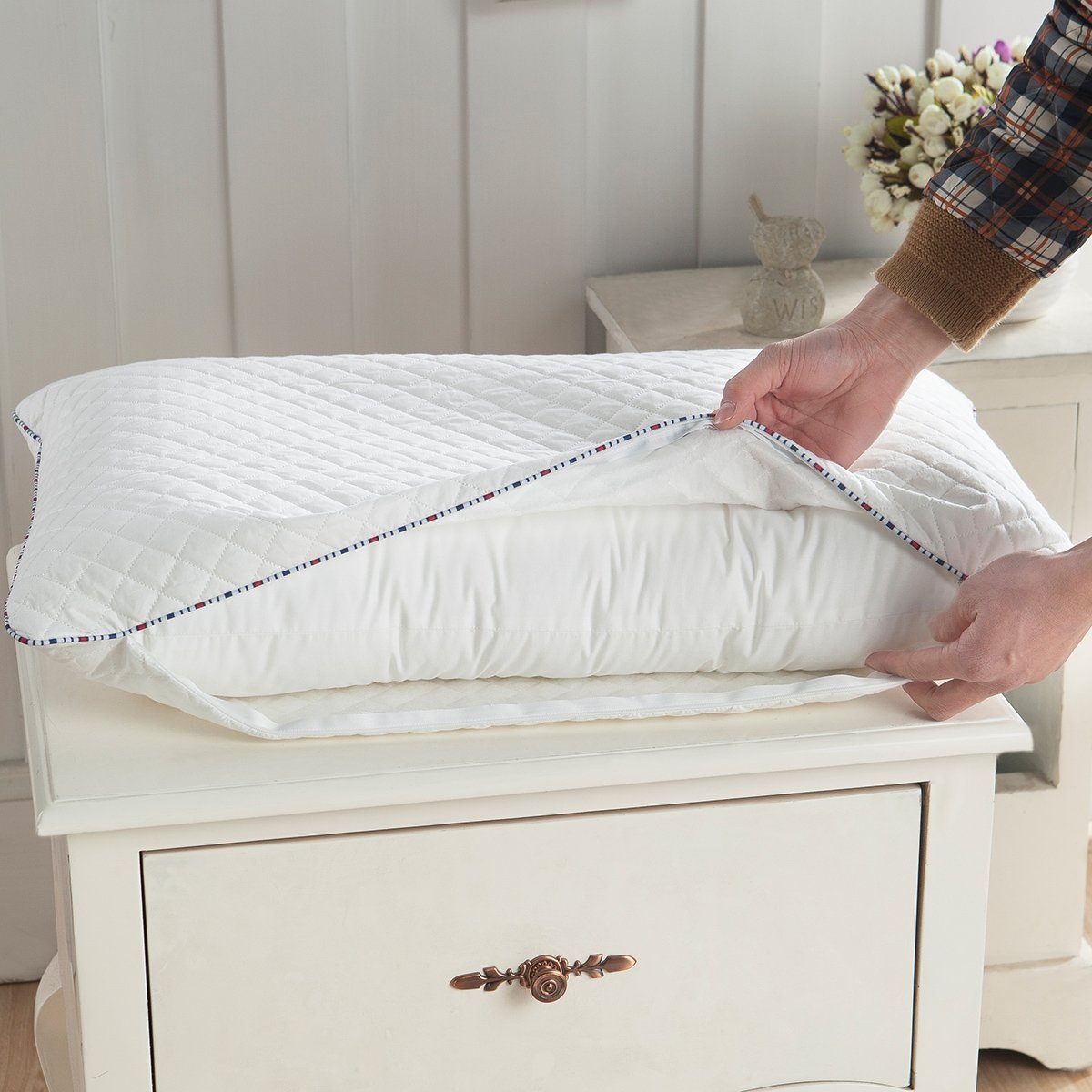 PiloMio® Adjustable Buckwheat Pillow - Medium