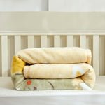 Smiley Teddy Cartoon Baby Cloudy Blanket