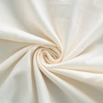 Snow White Solid Color Premium Cotton Fitted Sheet Set