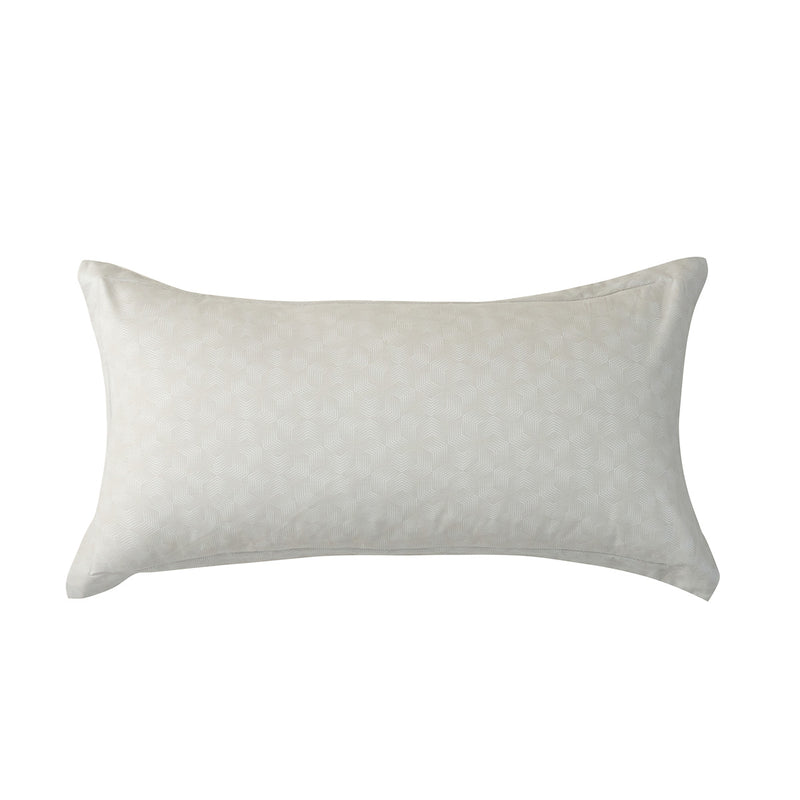 Upsilon Smoky Gray Pattern Cotton Pillow Sham