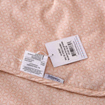 Zeta Cream Pink Pattern Cotton Light Comforter